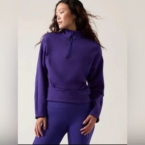 Awesome Athleta Altitude Polartec Half-Zip Sweatshirt!!